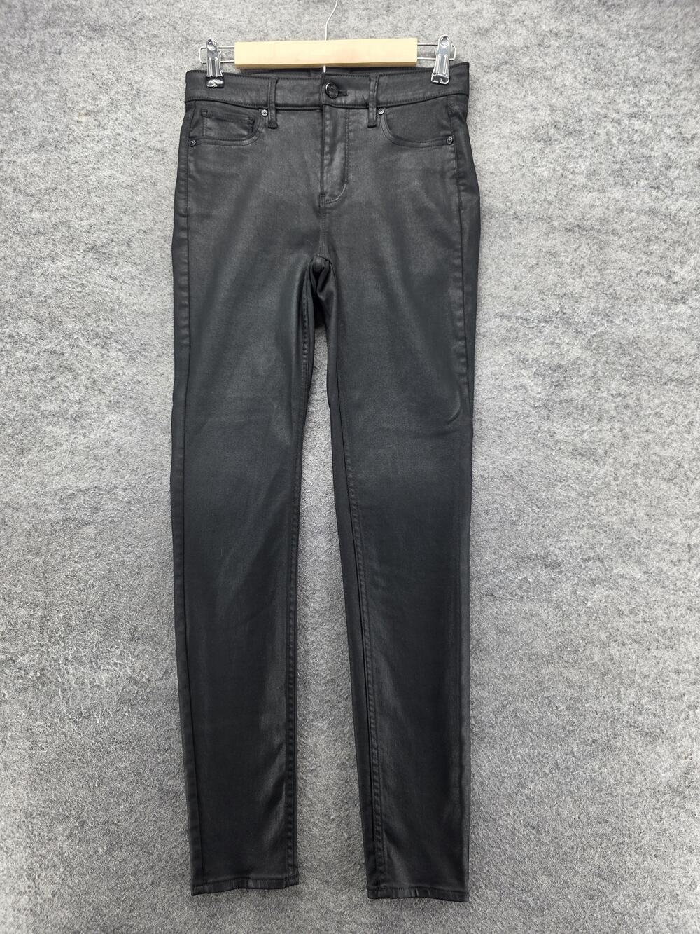White House Black Market Pants Womens 2 Black High Rise Skinny Jegging